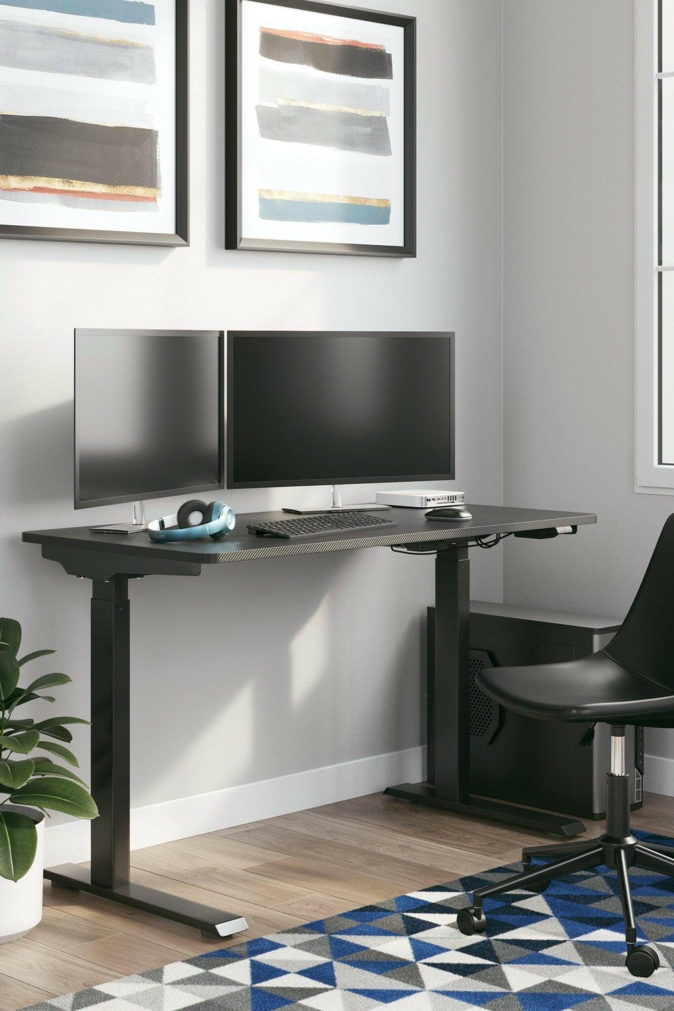 Lynxtyn H400 Ergonomic Office Desk - 119 Inch Large Computer Workstation for Home & Business | Perfect for Remote Work, Gaming & Study Setup