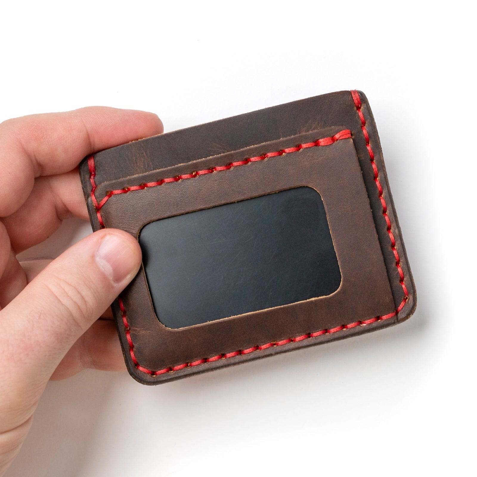 Genuine Leather RFID Blocking ID Wallet for Men & Women - Slim Bifold Card Holder for Travel, Business & Everyday Use