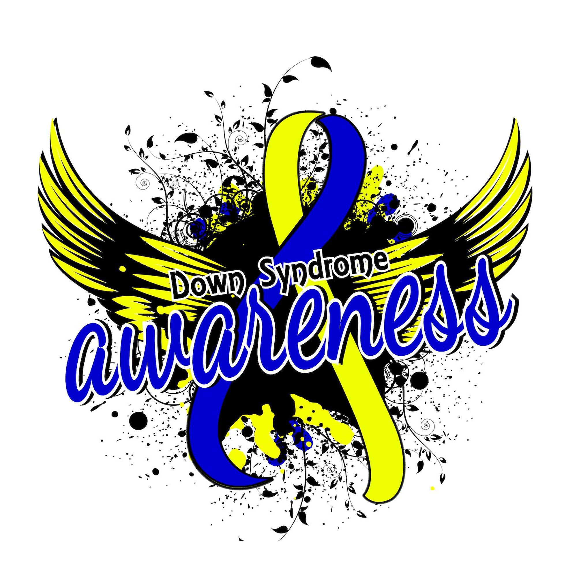 DS Awareness 3x3 Inch Square Bumper Sticker - Waterproof Vinyl Car Decal for Windows, Laptops & Notebooks - Show Support for Down Syndrome Awareness