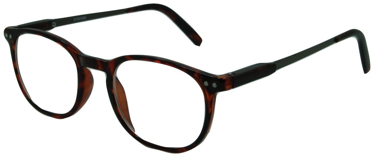 Stylish Wall Street Reading Glasses - Classic Frame Design for Men & Women | Perfect for Office, Reading & Computer Work
