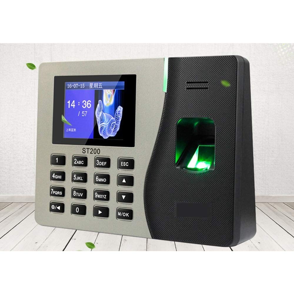 Electric Time Attendance Machine for Office & Company - Employee Sign-in System with Backup | Perfect for Workforce Management & Employee Tracking