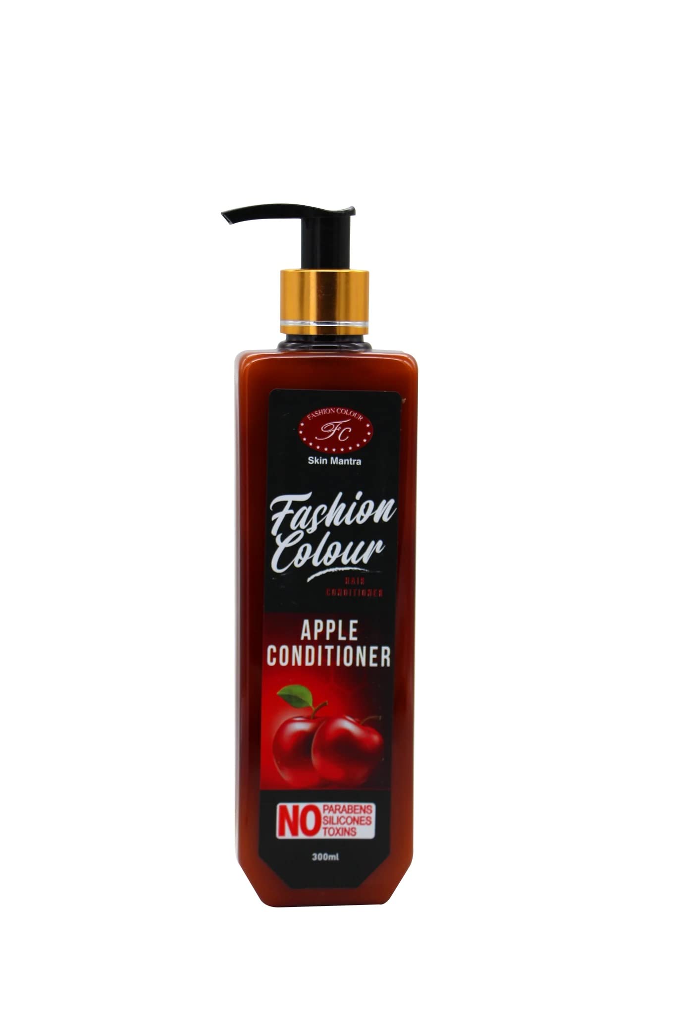 Apple Hair Conditioner for Dry & Frizzy Hair - Frizz-Free, Strengthening Treatment (300ml) | Hydrating Daily Care for Smooth, Shiny & Healthy Hair at Home or Salon