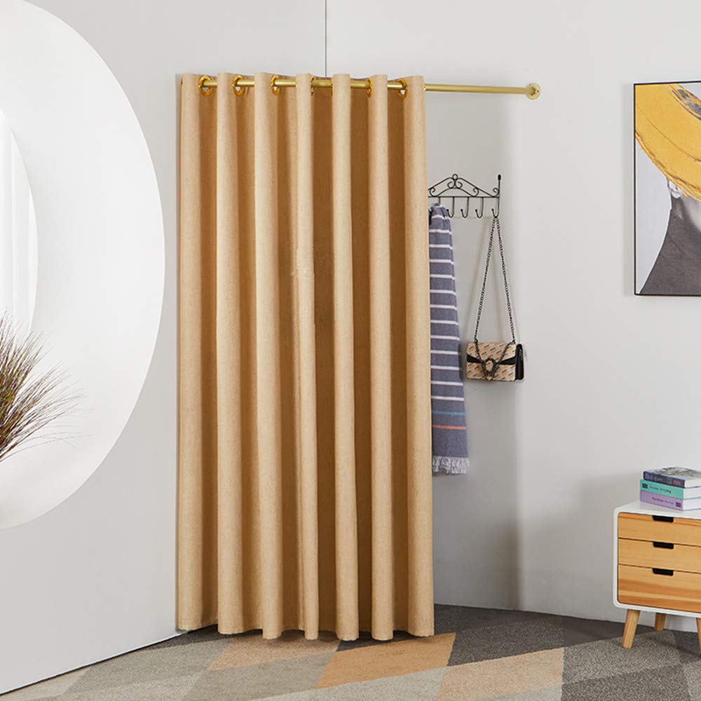 SYFZ-C-J Apricot Fitting Room Curtain - 80 Inch (31