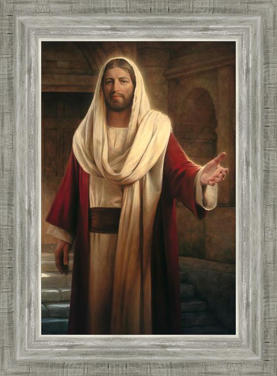 Come Follow Me by Howard Lyon - Inspirational Christian Art Print for Home, Church & Office Decor