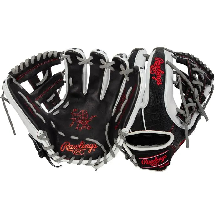 Rawlings Heart of the Hide 11.5 Inch Baseball Glove - PRO314 32BW Pattern | Premium Leather Fielding Glove for Baseball Players | Ideal for Infield, Outfield & Training Practice
