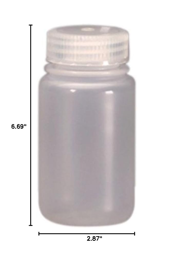 Nalgene 500mL Narrow Mouth Water Bottle - BPA-Free Polypropylene Copolymer, Durable & Leak-Proof (Case of 48) - Perfect for Camping, Hiking, Gym & Outdoor Activities