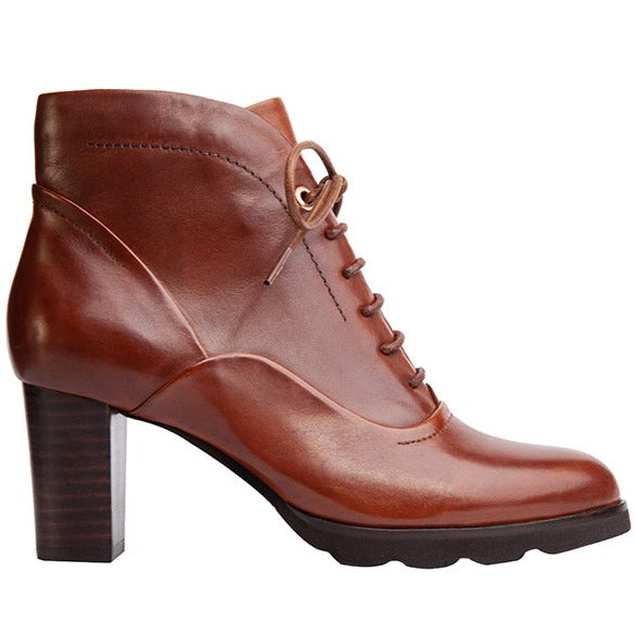 Patricia 81 Women's Lace Up Ankle Boots - Stylish Leather Casual Booties for Everyday Wear | Perfect for Office, Dating & Fall/Winter Fashion