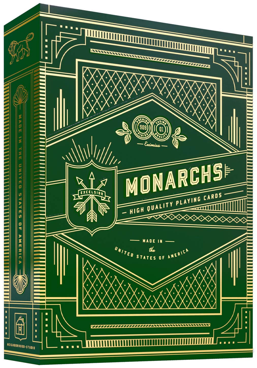Premium Monarch Playing Cards by Theory11 – Luxury Deck for Magic Tricks, Cardistry & Poker Games – Perfect for Professional Magicians & Card Enthusiasts