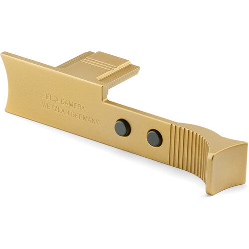 Leica Thumb Support Q3 - Brass Blasted Finish Grip for Leica Q3 Camera | Perfect for Street Photography & Travel Shooting