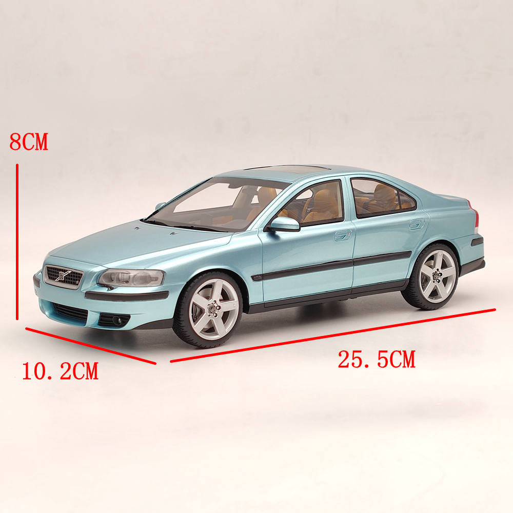 1/18 Scale Volvo S60 R 2003 Limited Edition Resin Model Car - DNA Collectibles DNA000104 - Green Diecast Toy for Collectors & Gift for Car Enthusiasts (Perfect for Display, Home Decor, and Car Model Collections)