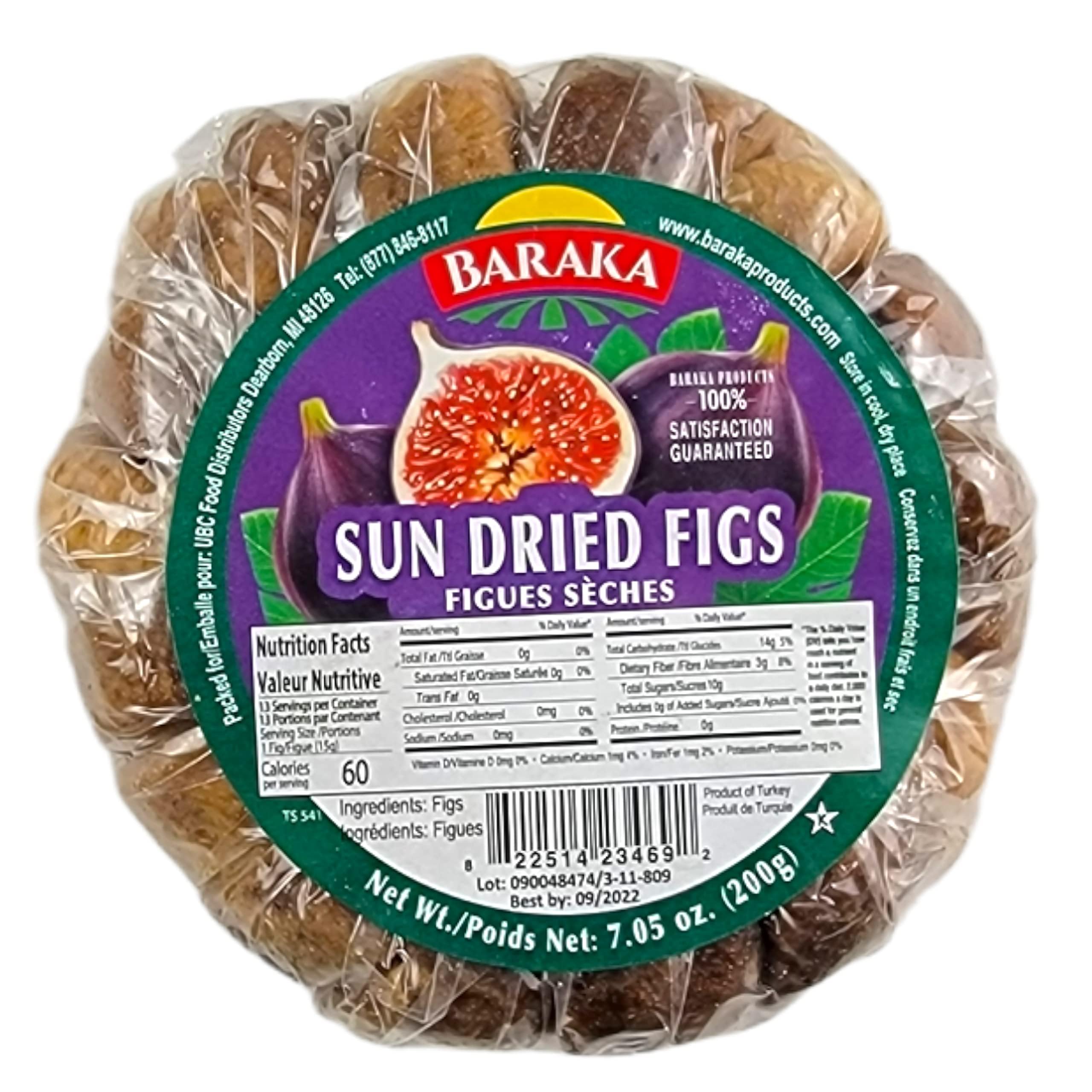 Organic Dried Figs - No Sugar, Vegan Snack, High Fiber | Healthy On-the-Go Treat