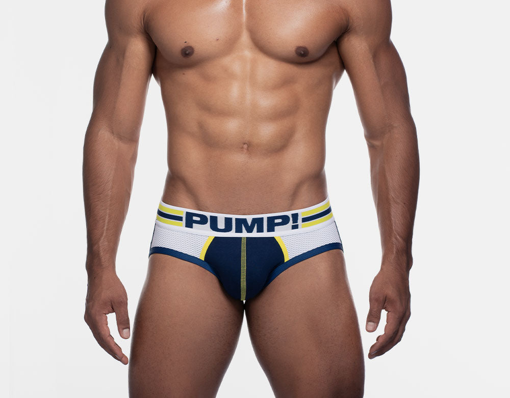 PUMP! Recharge Support Jockstrap in Navy Blue - Perfect for Gym, Running & Sports Activities
