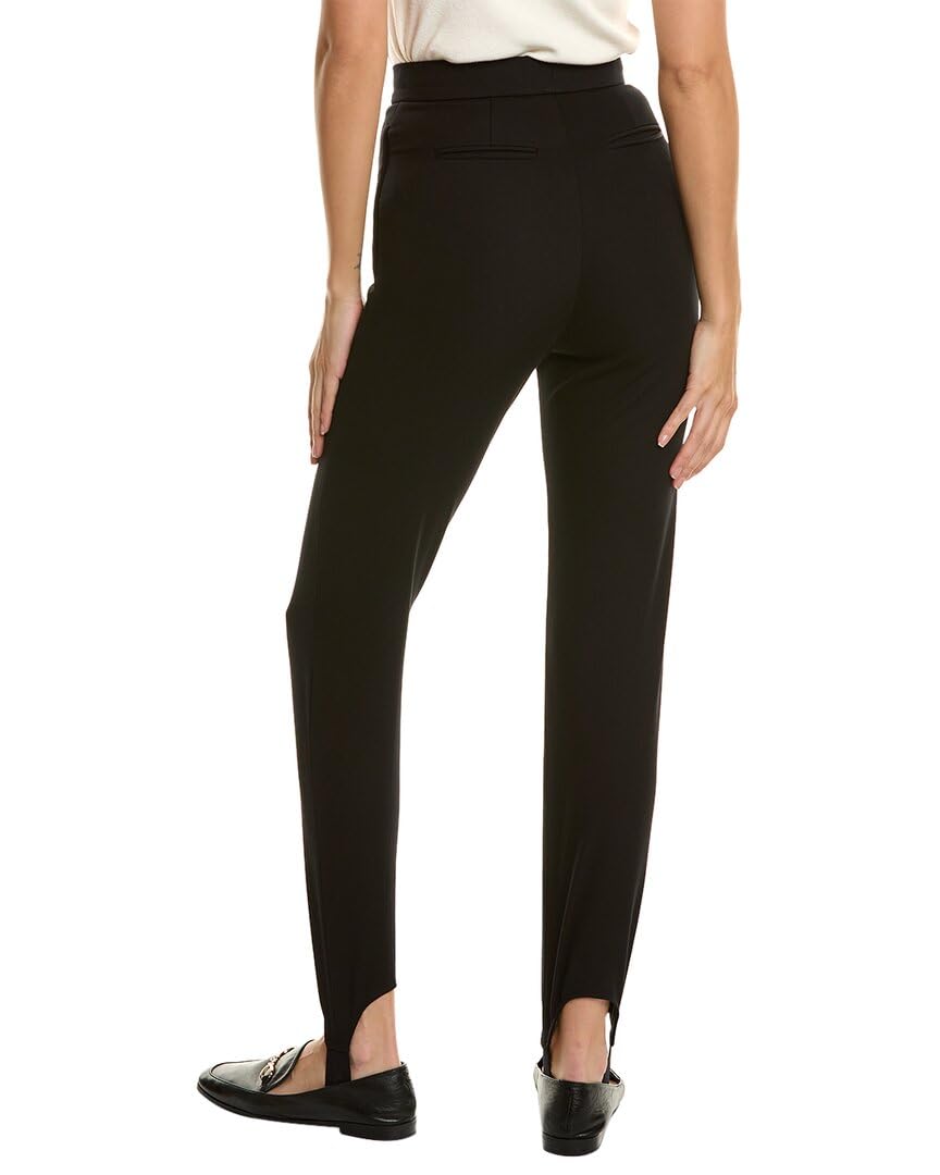 Burberry Black Cotton-Blend High-Waist Tailored Jodhpur Pants for Women - Elegant Riding & Casual Wear for Equestrian & Everyday Fashion