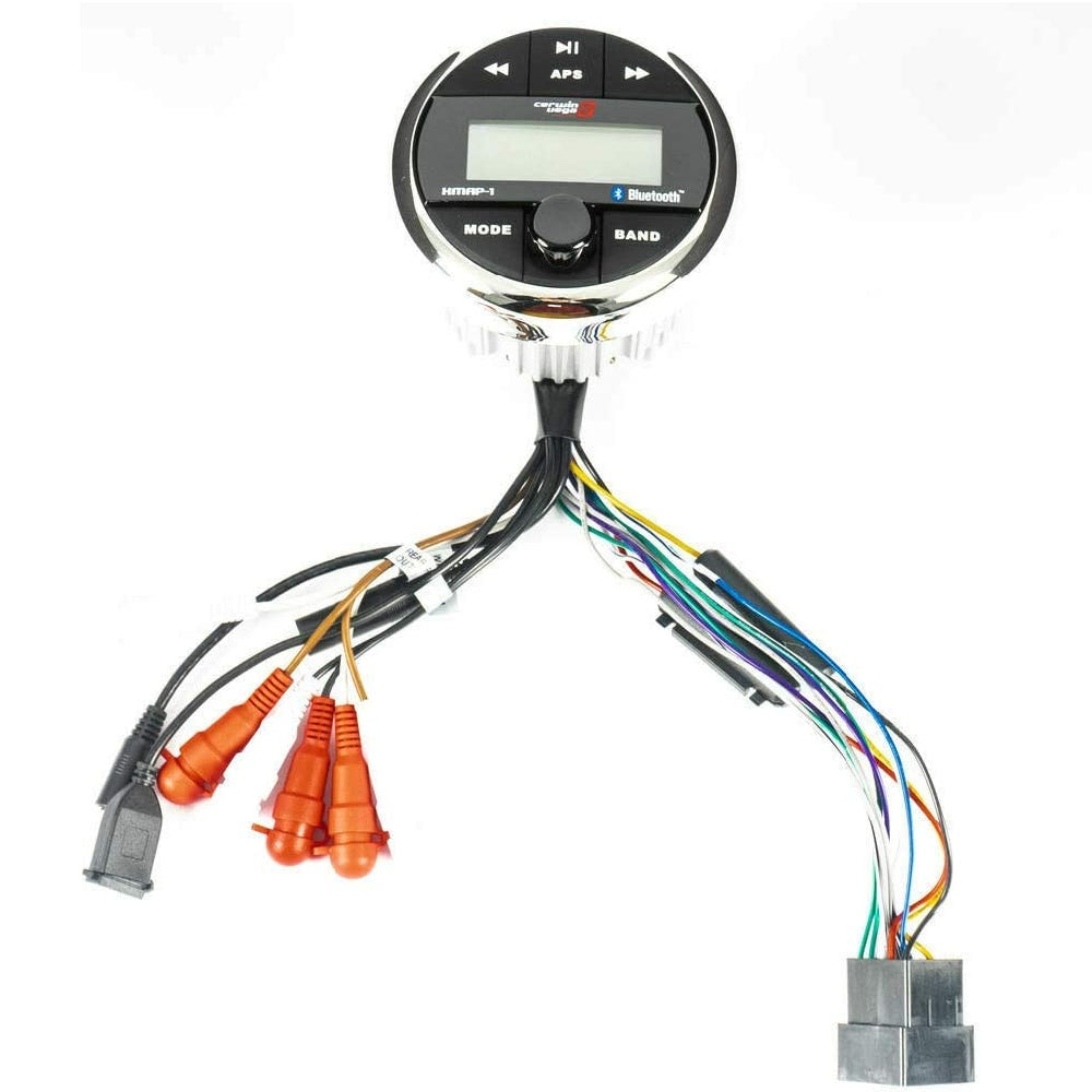 Cerwin Vega XMAP1 RPM XED 3-Inch Waterproof Marine Audio Player - In-Dash Gauge Mount for Boats, Yachts & Watercraft | Perfect for Marine Navigation & Entertainment Systems