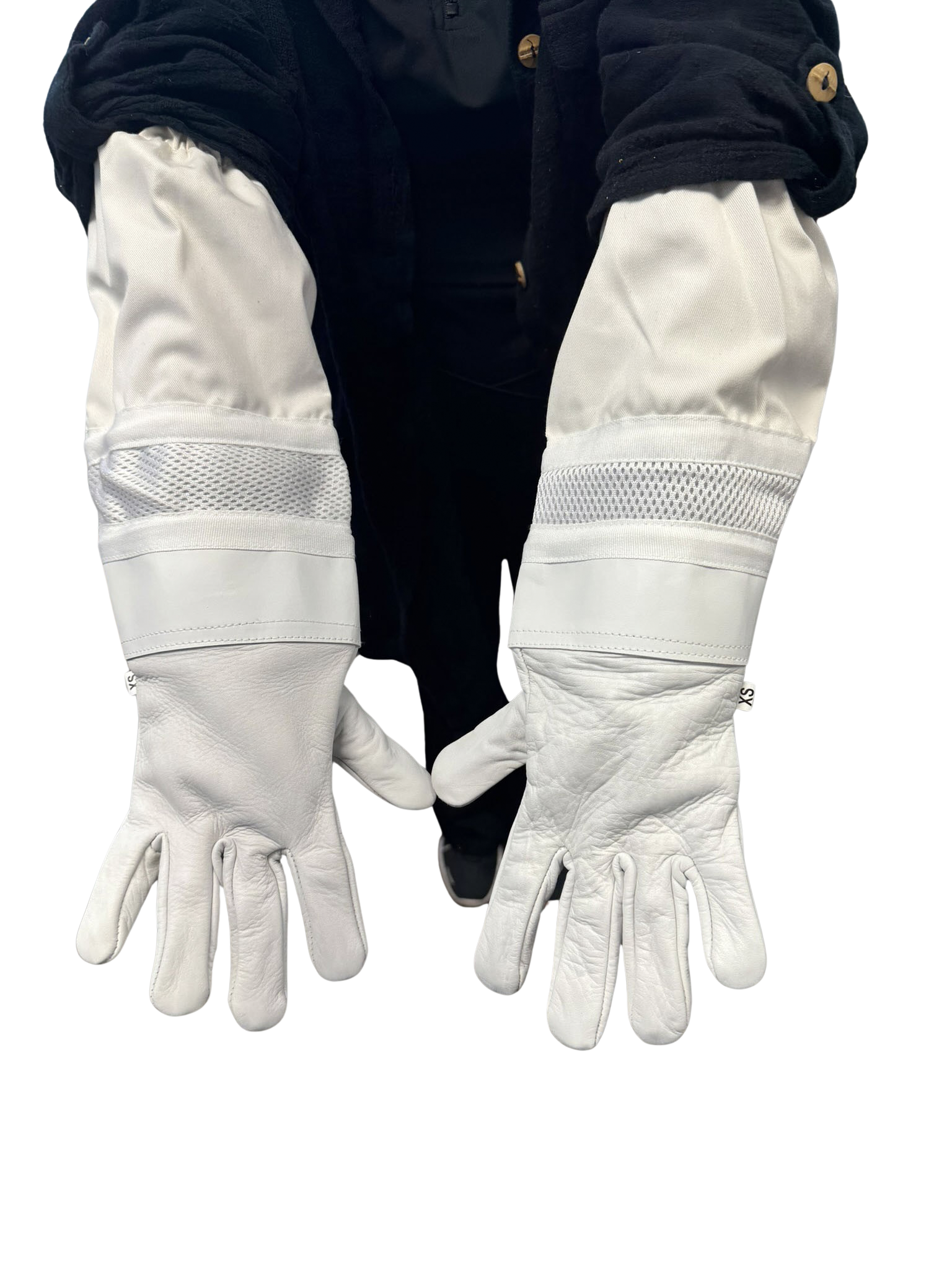 Premium Beekeeping Gloves - Goatskin Leather Beekeeping Gloves for Beekeepers - Durable & Comfortable Protection for Honey Harvesting & Hive Maintenance