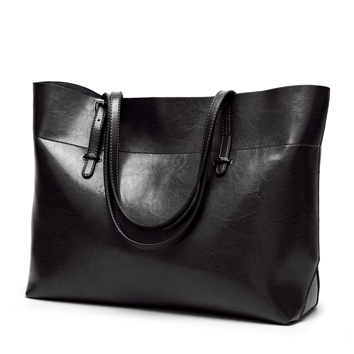 Stylish Women's PU Leather Shoulder Bag - Large Capacity Tote Handbag for Work, Travel & Daily Use | Perfect Office Commute, Shopping & Weekend Essentials Carrier
