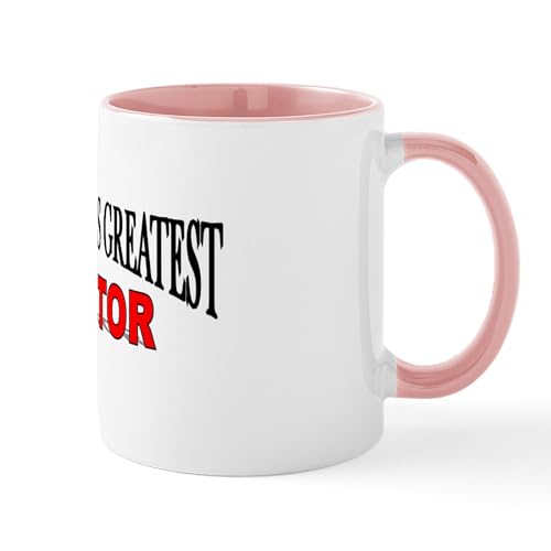 White/Pink Inside - The World's Greatest Mentor Mug