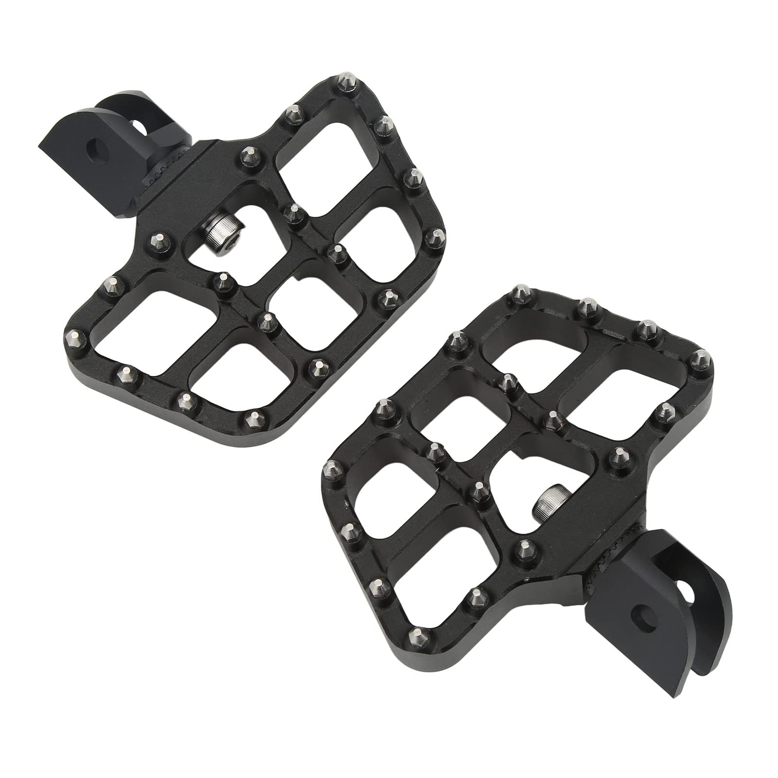 Durable Motorcycle Footpeg - High Strength Rust Resistant for Motorbike (Silver) - Perfect for Long Rides