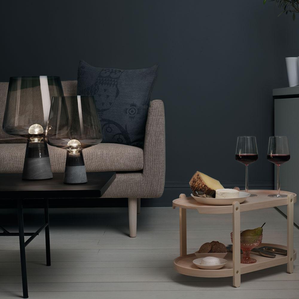 Leimu Modern LED Table Lamp with USB Charging Port - Perfect for Bedroom, Living Room, and Office Reading Light