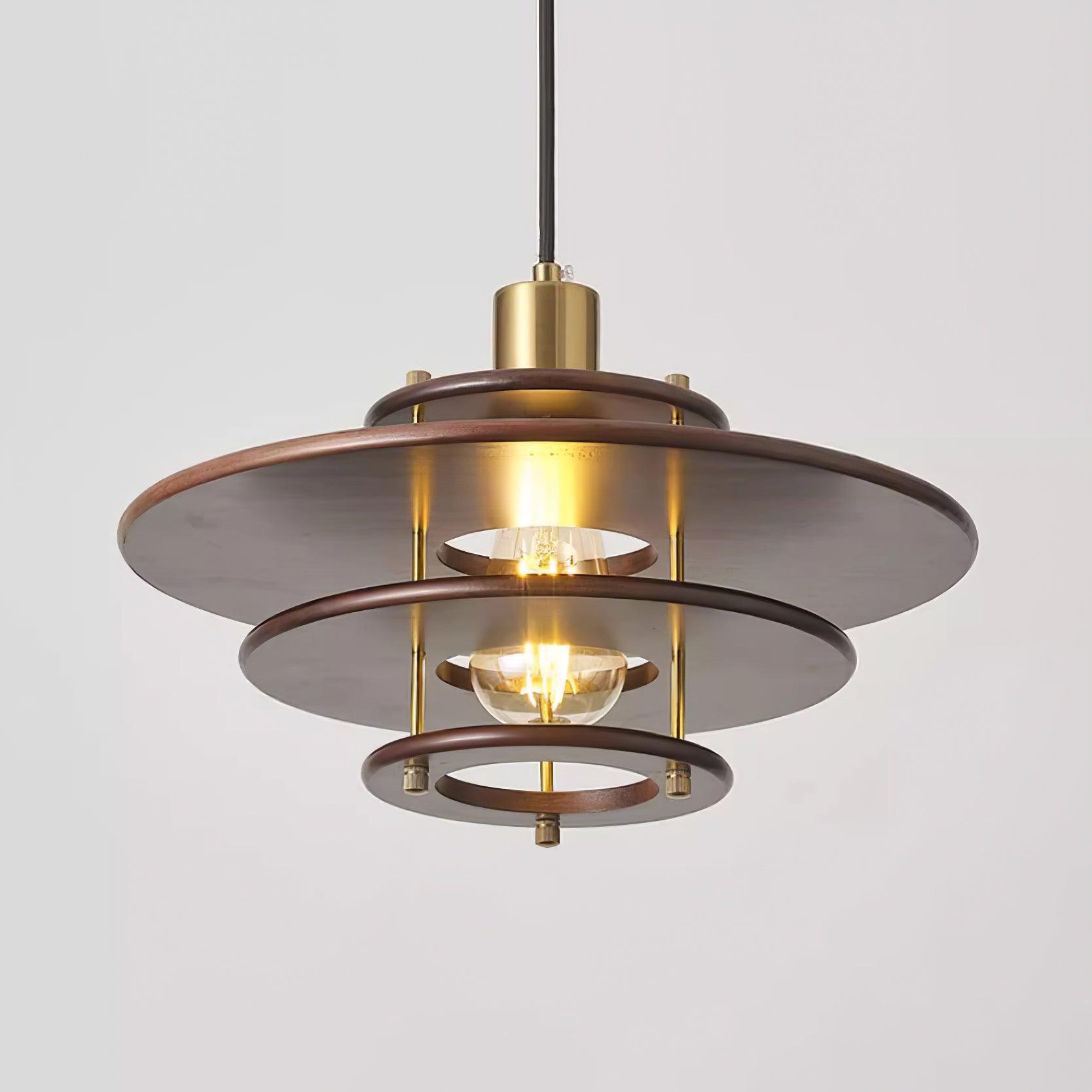 Modern Pendant Lamp - Stylish Hanging Light Fixture for Kitchen Island, Dining Room & Living Room Decor - Adjustable Height & Energy Efficient LED Bulb Compatible