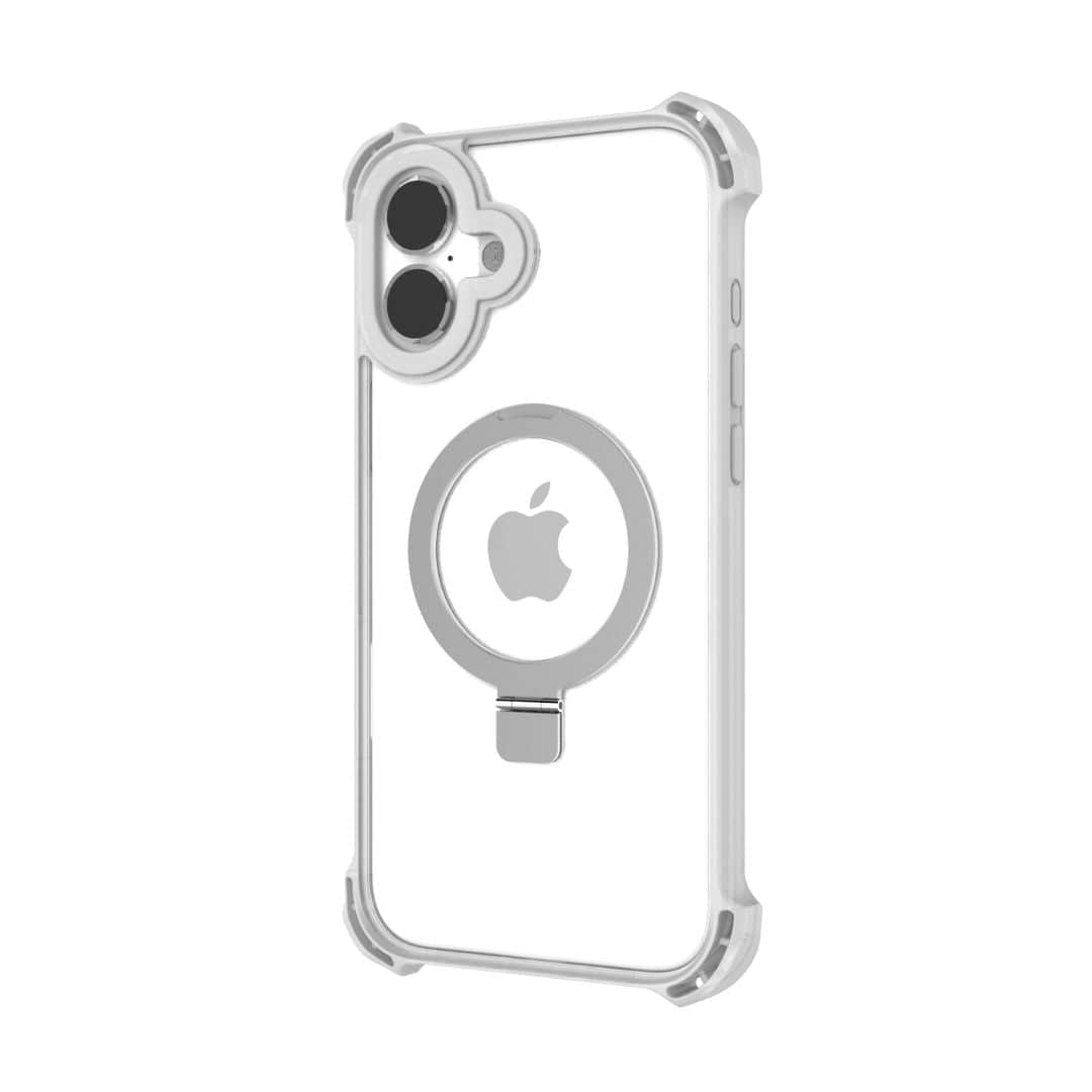 Raptic Dual Impact Shockproof Kickstand Case for iPhone 16 - Heavy Duty Protection with Built-in Stand for Watching Videos & Hands-Free Use