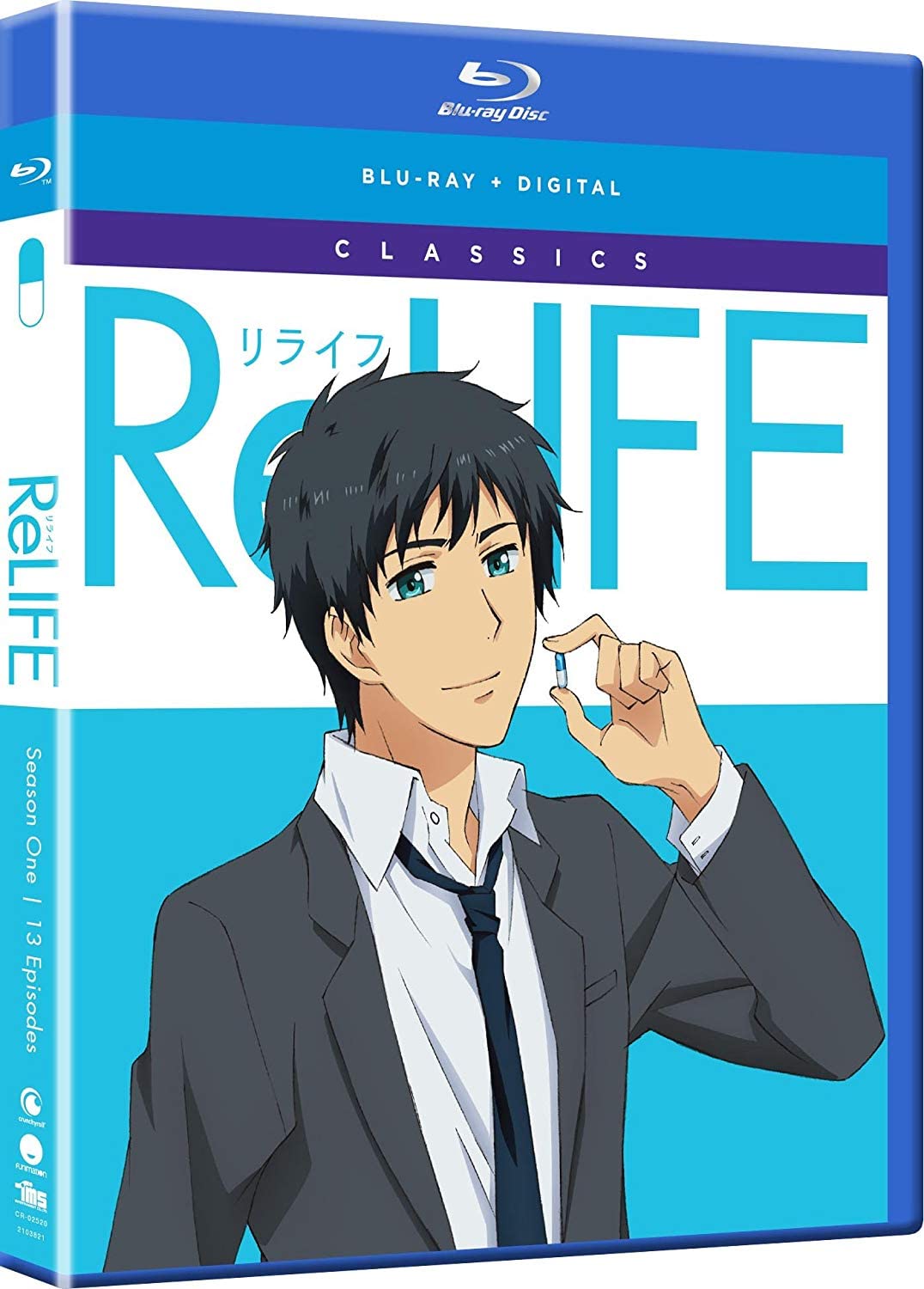 ReLIFE: Season One [Blu-ray] - Complete Anime Series, English Subtitles - Perfect for Anime Collectors & Home Entertainment