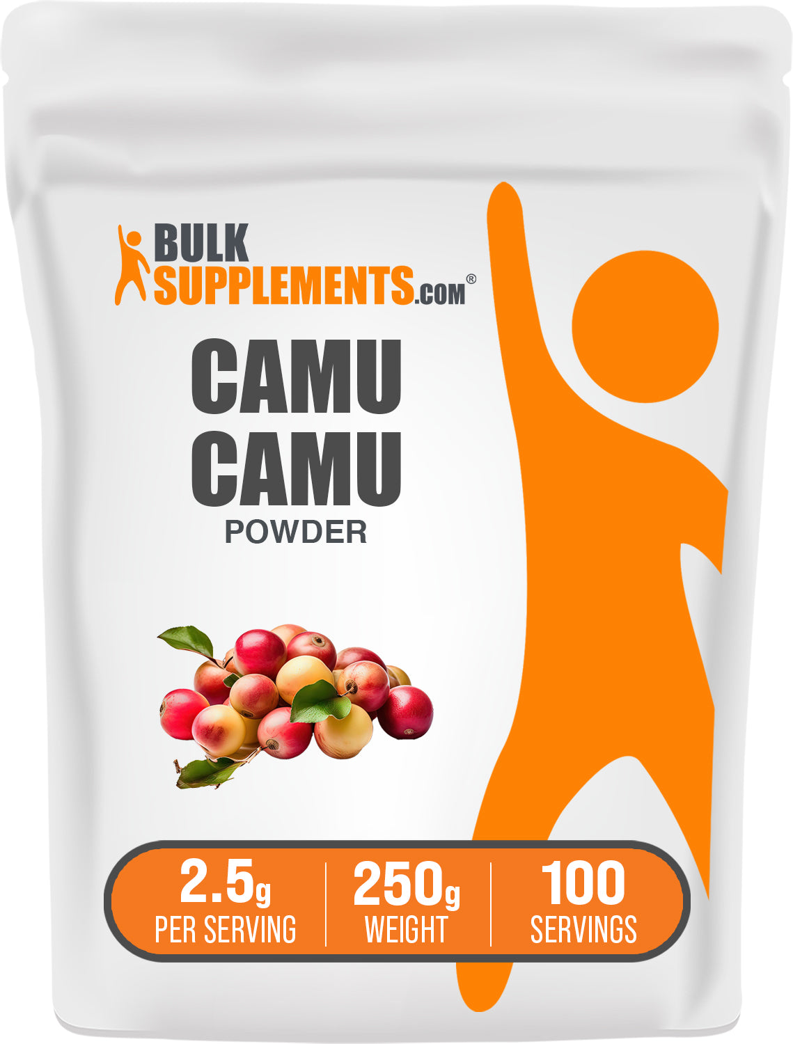 Organic Camu Camu Powder - 100% Pure, Vegan & Gluten-Free - Rich in Vitamin C & Antioxidants - Superfood for Smoothies, Juices & Immune Support
