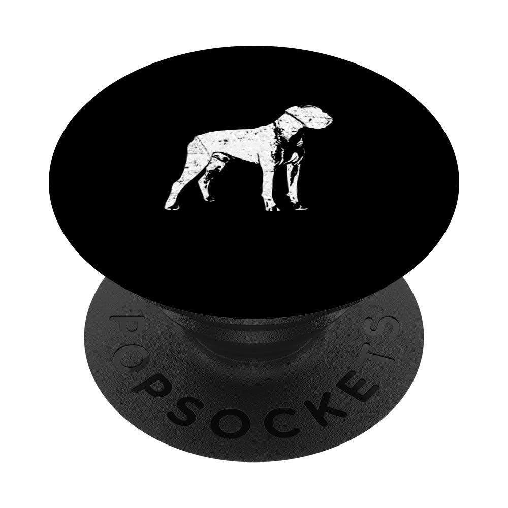 Vintage Distressed Retro Boxer Dog PopSockets Phone Grip & Stand - Perfect Gift for Dog Moms, Phone Accessories for iPhone & Android - Great for Work, Travel & Daily Use