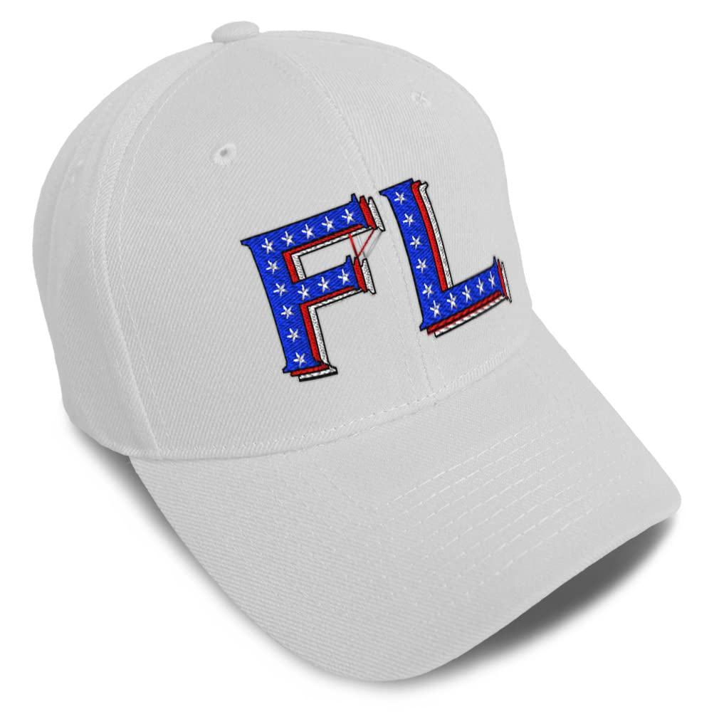 Florida Blue Flag Stars Baseball Cap - Speedy Pros Adjustable Dad Hat for Men & Women - Perfect for Jacksonville State Fans, Outdoor Sports & Casual Wear