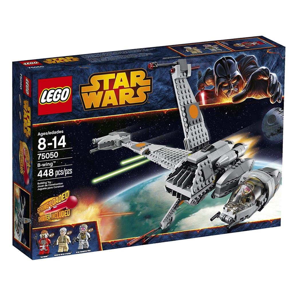 LEGO Star Wars 75050 B-Wing Building Toy Set - 620 Pieces, Collector's Edition for Kids & Adults - Perfect for Display, Gift Giving & Creative Play