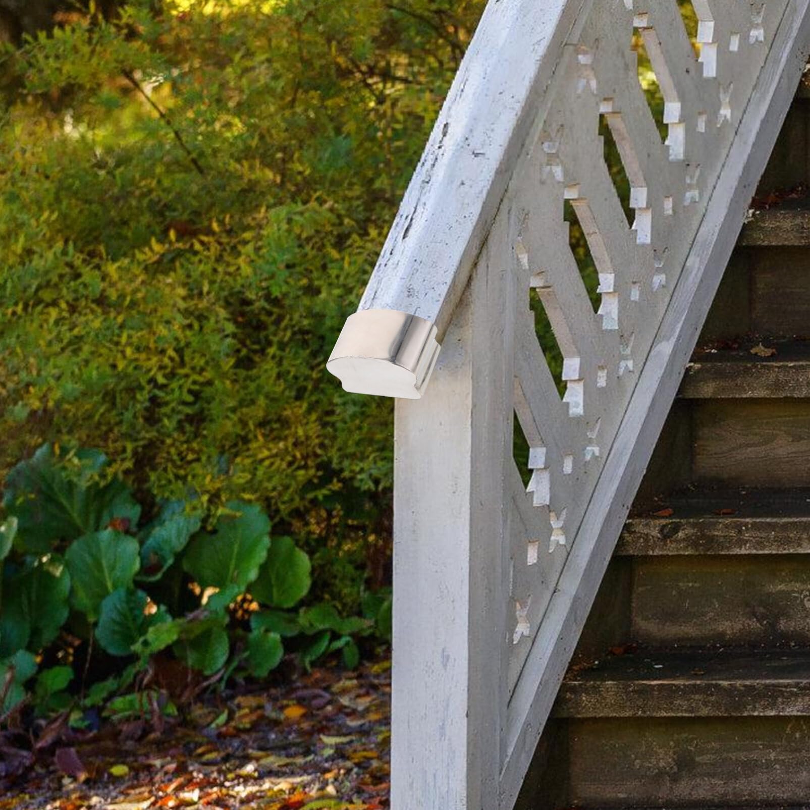 PVC Furniture Protectors - Chair Leg Caps, Tube End Covers & Handrail Fittings for Outdoor Furniture, Deck Railings & DIY Projects - Durable Plastic Plugs for Furniture Legs, Armrests & Tubing Hardware