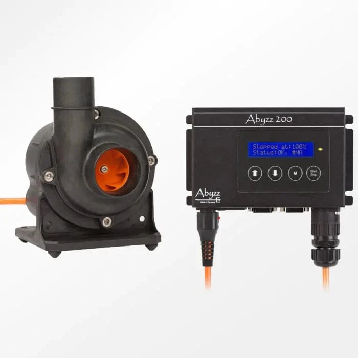 Abyzz A200 3750 GPH Adjustable DC Water Pump - High Flow for Aquariums, Ponds, and Water Features | Energy Efficient & Quiet Operation