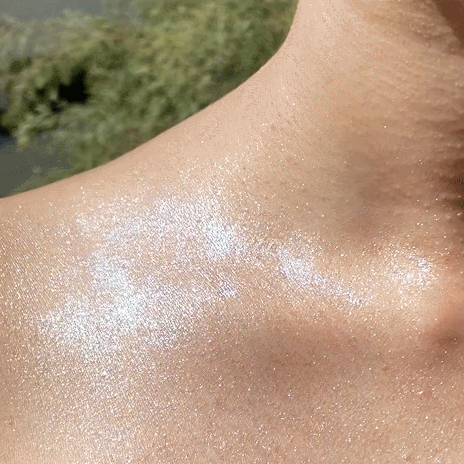 KimChi Chic Beauty Glam Tears All Over Liquid Highlighter - Shimmering Face & Body Highlighter for Glowing Makeup - Perfect for Parties, Photos & Special Occasions
