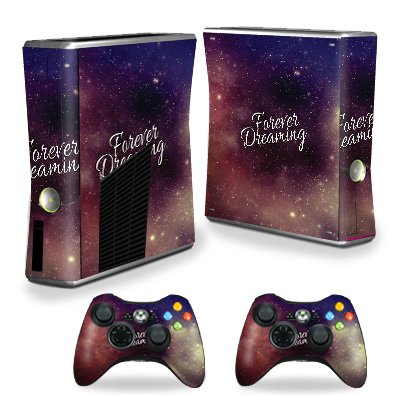 MightySkins Vinyl Decal Wrap Cover for X-Box 360 & Xbox 360 S Console - Forever Dreaming Design | Protective, Durable Skin | Easy to Apply & Remove | Made in USA | Perfect for Gaming Setups & Custom Console Protection