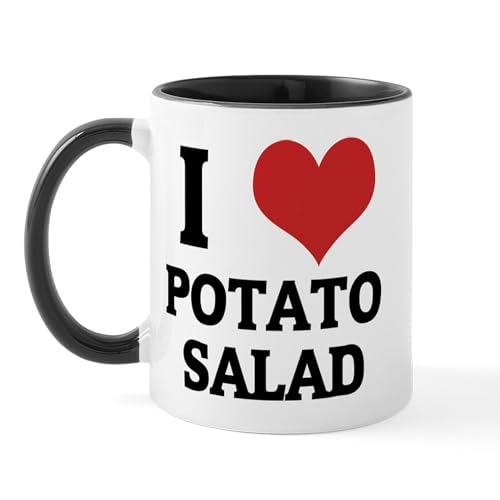 White/Black Inside - I Love Potato Salad Mug
