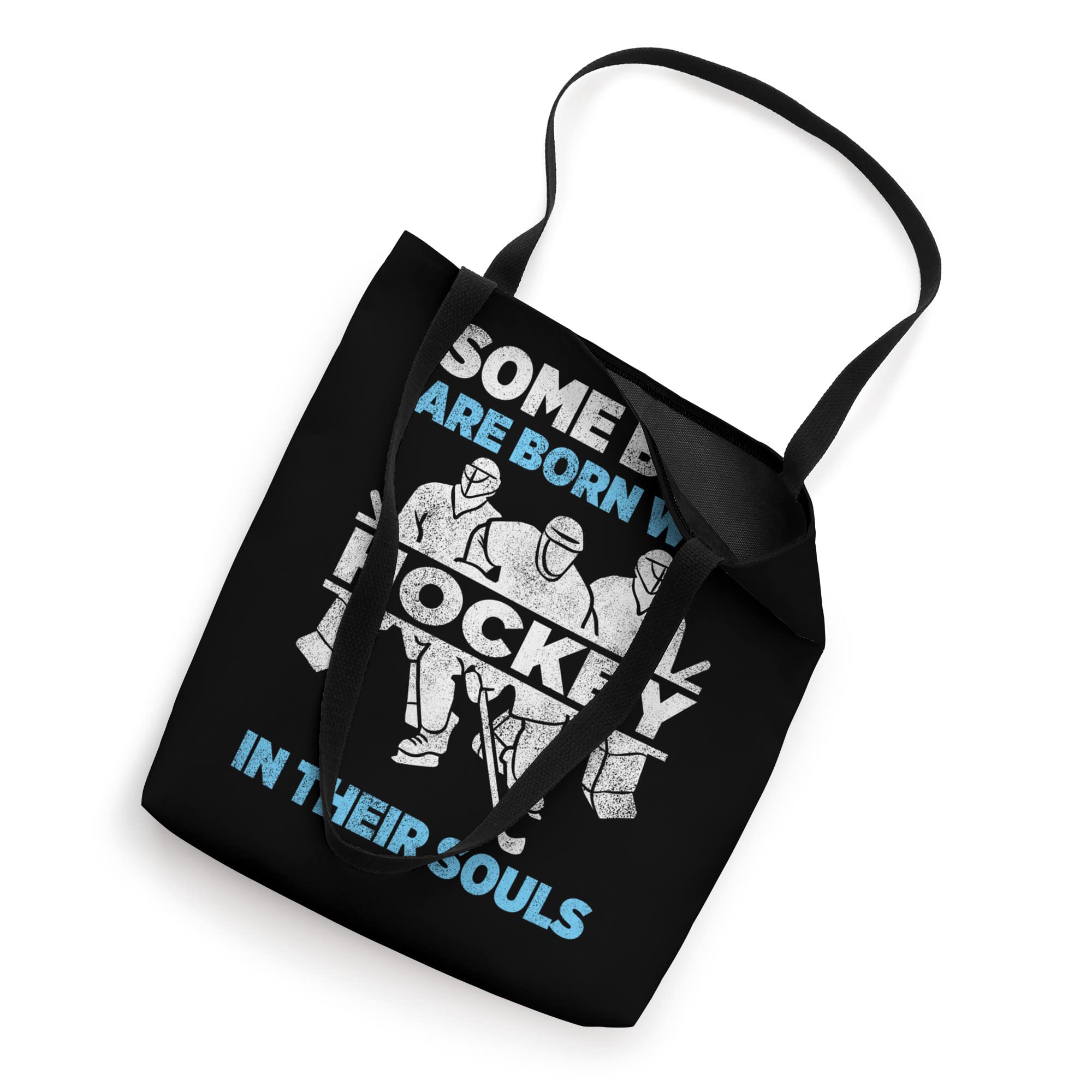 Hockey Lovers Tote Bag - Durable Canvas Hockey Gift for Players & Fans - Perfect for Games, Practice & School