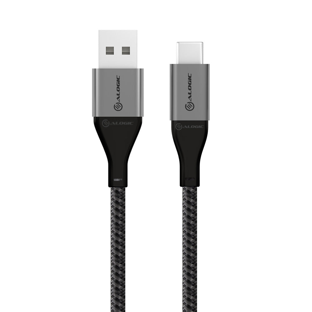 Fast Charging USB 2.0 to USB C Cable - 3A 480Mbps High Speed Data Sync - Compatible with Smartphones, Tablets, Laptops & More | Perfect for Home, Office & Travel Charging