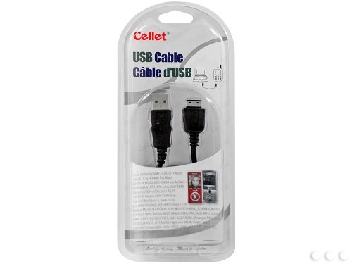 Cellet Samsung M300 Fast Charging USB Cable - 3ft Durable Charger Cord for Samsung Galaxy Phones & Tablets - Perfect for Home, Office, and Travel Charging