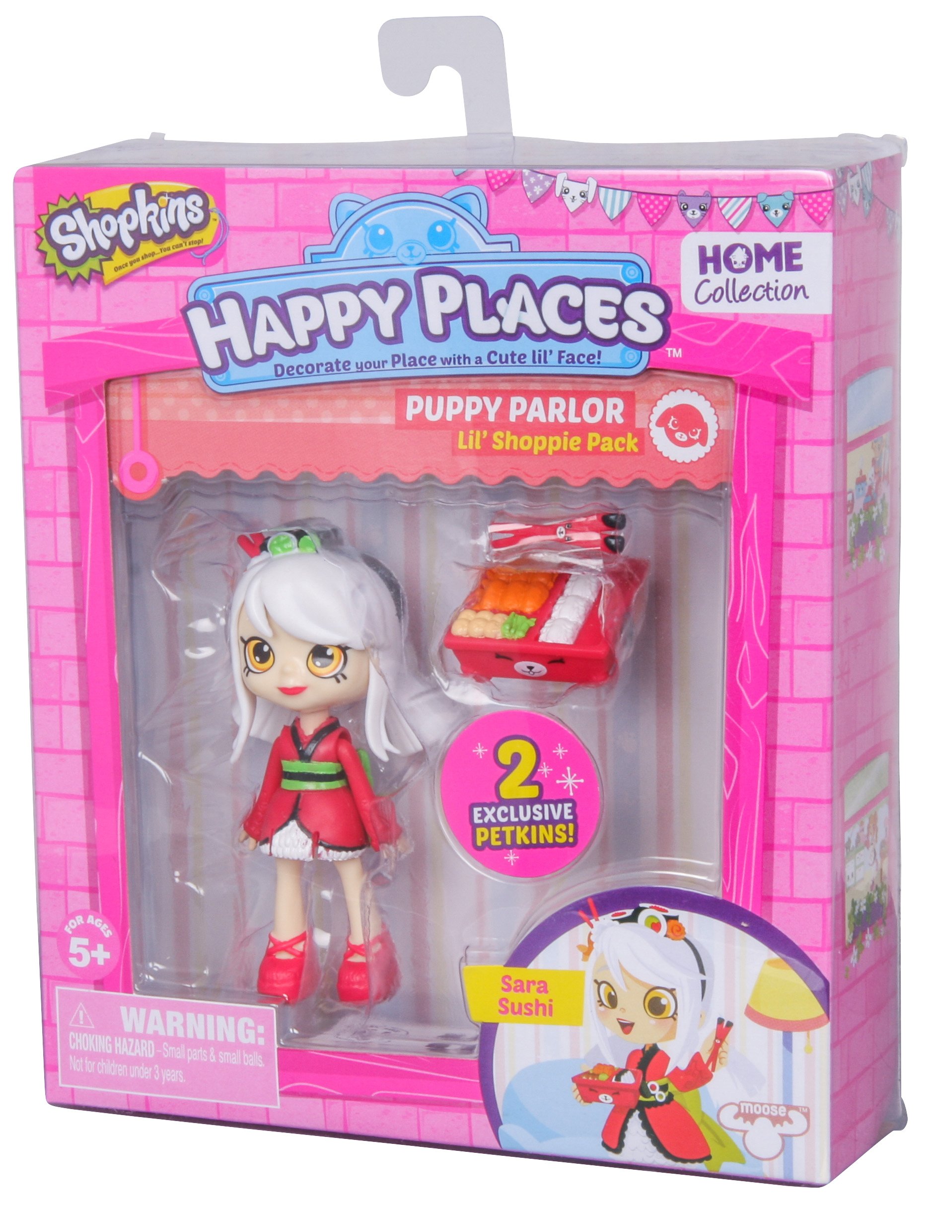 Shopkins Sara Sushi Doll - Perfect for Kids' Playtime & Collecting