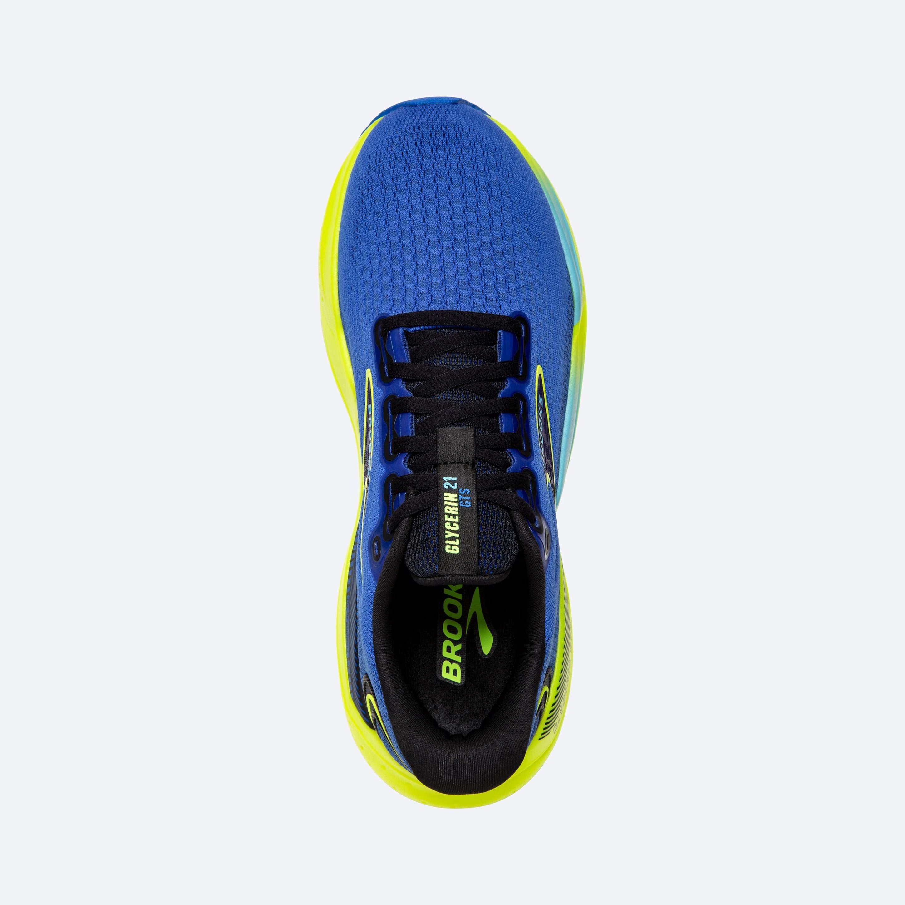 Brooks Glycerin GTS 21 Running Shoes for Men - Premium Cushioned Support for Road Running, Jogging & Gym Workouts