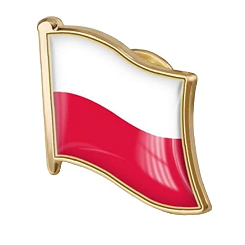 Poland Flag Brooch