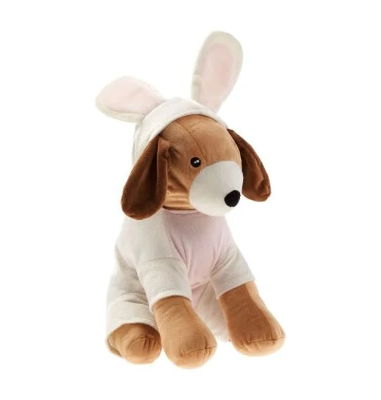 Buddy Dress Up Dog Novelty Cushion by Hiccups Linen House - Soft Pet-Themed Throw Pillow for Sofa, Bed & Home Decor - Perfect Gift for Dog Lovers