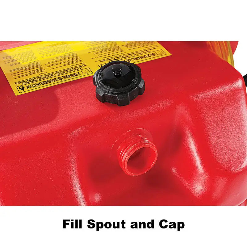 JohnDow Poly Portable Fuel Cart - 15 & 25 Gallon Capacity | Heavy-Duty Gasoline & Diesel Transport | Perfect for Construction Sites, Farms & Emergency Fuel Storage