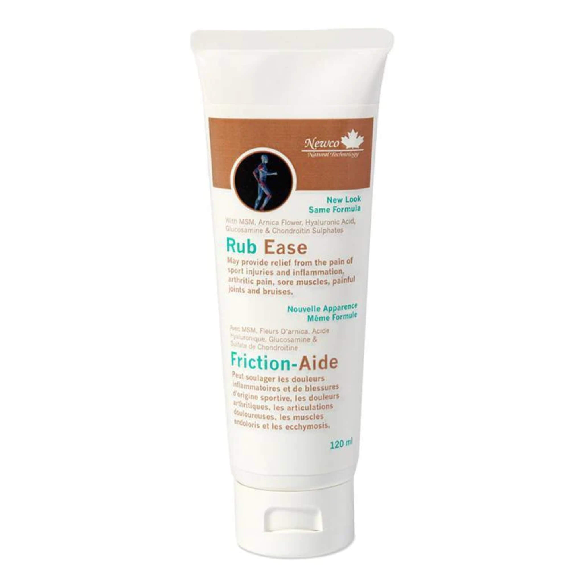 Rub Ease 120ml - Fast-Acting Pain Relief Cream for Muscle & Joint Discomfort - Perfect for Post-Workout Recovery & Arthritis Relief