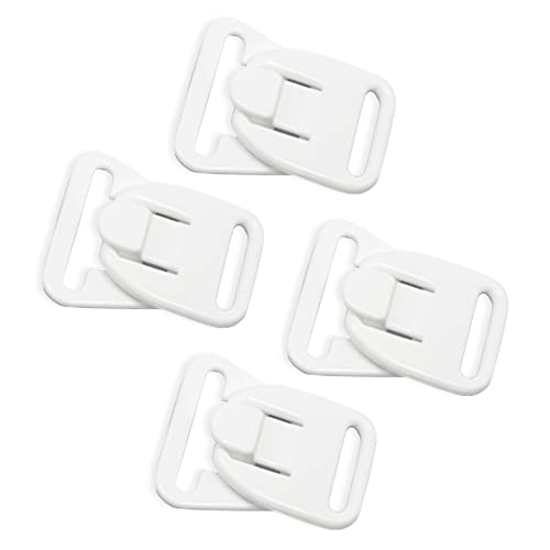 White 5/8in - set of 4