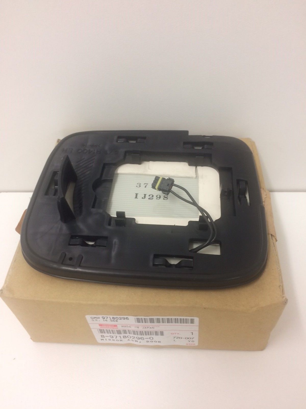 Genuine Holden Jackaroo Left Front Door Mirror Glass & Backing Replacement for 1998-2003 Models - Perfect for DIY Auto Repair & Vehicle Maintenance