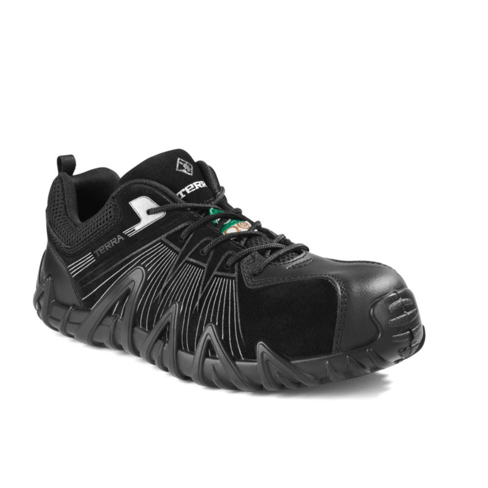 Terra Spider X Unisex Lightweight Composite Toe Work Shoes - Slip Resistant Safety Footwear for Construction & Industrial Work (Silver, TR0A4NPYA18) - Perfect for Warehouse, Factory & Outdoor Jobs