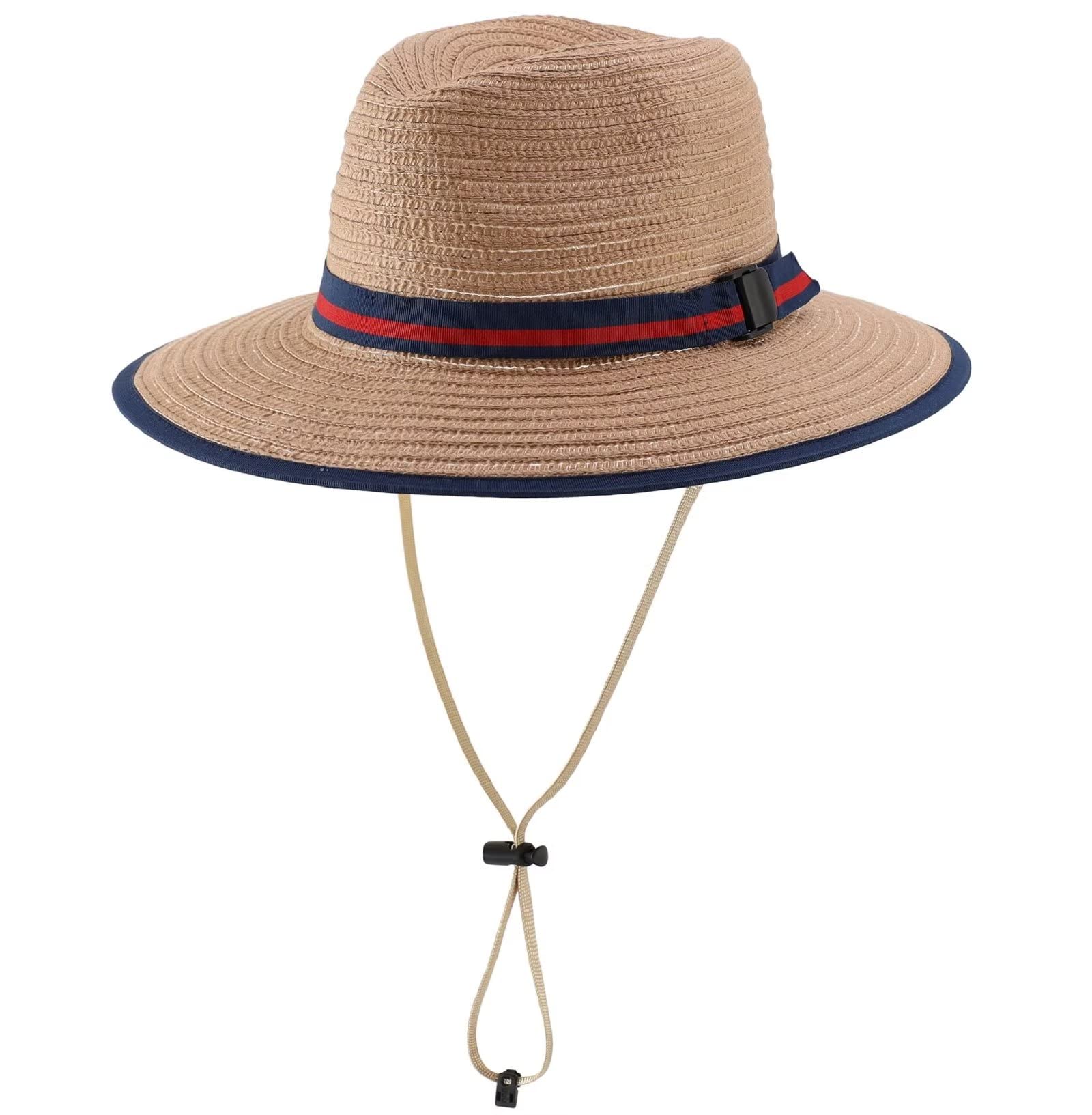 Connectyle Boys' Fedora Sun Hat - Wide Brim Panama Hat for Kids - UV Protection Summer Beach Hat for Outdoor Activities, Vacations & Photoshoots