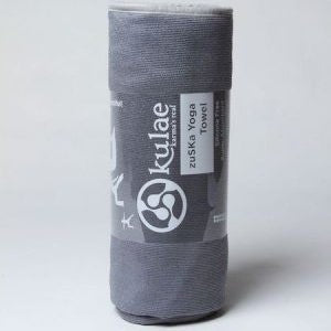 Premium Non-Slip Kulae Yoga Towel - Extra Grip for Hot Yoga, Pilates & Workouts - Quick Dry & Eco-Friendly for Gym, Studio & Home Fitness