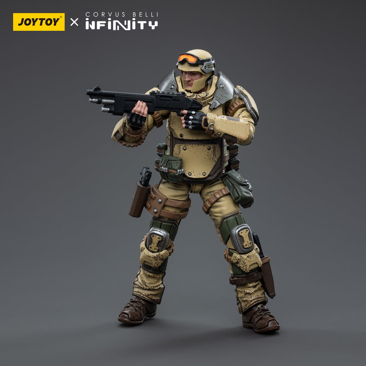 JOYTOY 1/18 Scale 3.75 Inch Infinity Ariadna Marauders 5307th Range Pack Action Figure Set (4 Pieces) - Perfect for Collectors, Wargaming & Tabletop Battle Scenes